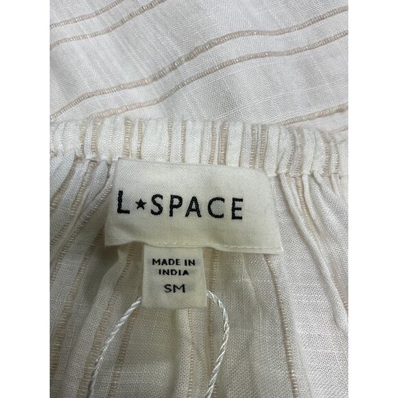 Lspace 'Santorini' Cream Viscose Dress Size SM - Picture 4 of 6